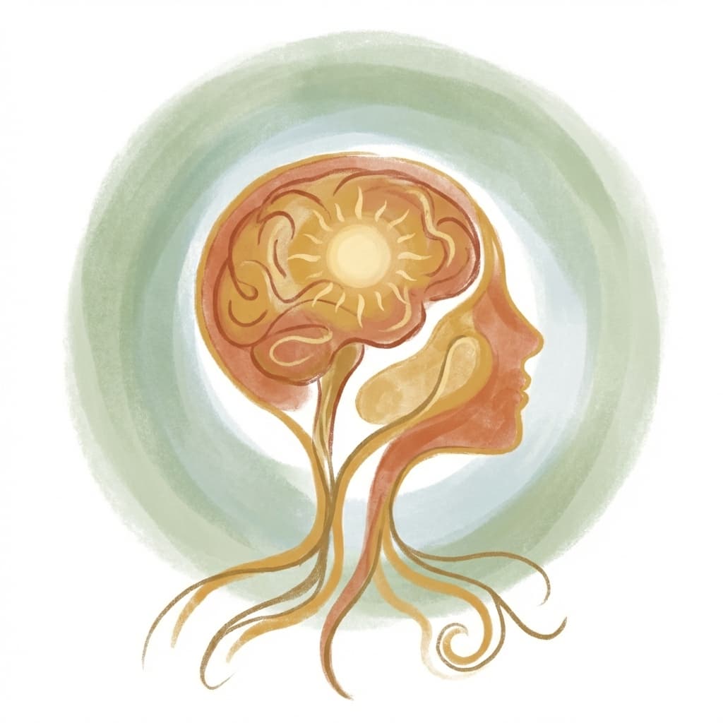 Avestan illustration representing Vohu Manah — the Zoroastrian concept of Good Mind